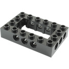 LEGO Schwarz Backstein 4 x 6 mit Open Center 2 x 4 (32531 / 40344)