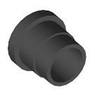 LEGO Black Bushing with Flange (6221)