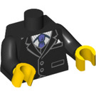 LEGO Black Businessman Torso (973 / 88585)