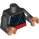 LEGO Zwart Cairo Swordsman Torso (973 / 76382)