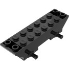 LEGO Zwart Auto Basis 2 x 8 x 1.333 (30277)