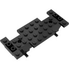 LEGO Noir Voiture Base 4 x 10 x 1 2/3 (30235)