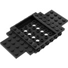 LEGO Czarny Podwozie 6 x 12 x 1 (65634)