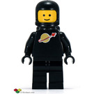 LEGO Czarny Classic Przestrzeń Astronauta Minifigurka