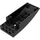 LEGO Black Cockpit Bottom 4 x 10 x 2 (47846)