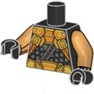 LEGO Black Cole (Golden Ninja) Crystalized Torso (973 / 76382)