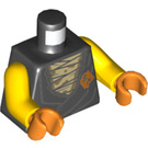 LEGO Schwarz Cole Minifig Torso (973 / 76382)