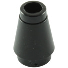 LEGO Black Cone 1 x 1 with Top Groove (28701 / 59900)