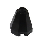 LEGO Black Cone 2 x 2 x 1.3 Octagonal (6039)