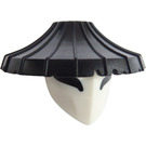 LEGO Black Conical Hat and White Mask with Black Eyes (66959)