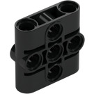 LEGO Zwart Connector Balk 1 x 3 x 3 (39793)