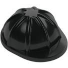 LEGO Black Construction Helmet with Brim (3833)