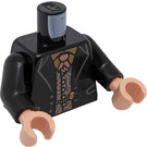 LEGO Zwart Corban Yaxley Minifig Torso (973 / 76382)