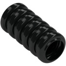 LEGO Black Corrugated Hose 1.6 cm (2 Studs) (55099 / 57713)