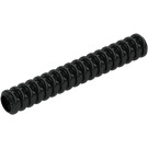 LEGO Black Corrugated Hose 4.8 cm (6 Studs) (40050 / 50302)