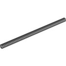 LEGO Black Corrugated Pipe 14.4 cm (18 Studs) (72039)