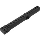 LEGO Schwarz Kran Arm Außen mit Pegholes (57779)