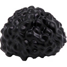 LEGO Schwarz Curly Bushy Haar (5108)