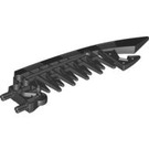 LEGO Black Curved Sword with Serrated Blades (54272)