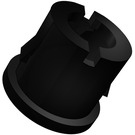 LEGO Black Cylinder Cap for Damper Shock Absorber (32182)