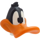 LEGO Schwarz Daffy Ente Kopf