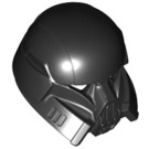 LEGO Schwarz Dark Trooper Helm (3071 / 79230)
