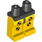 LEGO Schwarz Demolition Dummy Minifigure Hüften und Beine (3815 / 88253)