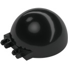 LEGO Black Dome 6 x 6 x 3 with Hinge Stubs (50747 / 52979)