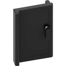 LEGO Schwarz Tür 1 x 2 x 3 Pane (6546)