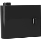 LEGO Black Door 1 x 3 x 2 Left with Solid Hinge (3189)