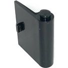 LEGO Black Door 1 x 3 x 3 Right with Solid Hinge (3190)