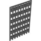 LEGO Black Door 1 x 8 x 12 Castle Gate Portcullis (89519)