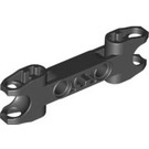 LEGO Black Double Ball Connector 7 with Two Pinholes (64311)