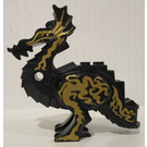 LEGO Schwarz Drachen Körper mit Golden Flames (75174)