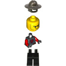 LEGO Zwart Draak Soldier minifiguur