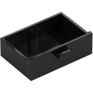 LEGO Black Drawer without Reinforcement (4536)