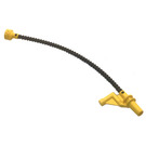 LEGO Duplo Black Fire Hose with Yellow Ends (6425)
