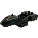 LEGO Black Duplo Toolo Car Body (31381)