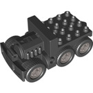 LEGO Black Duplo Truck Bottom 5 x 9 (47424)