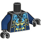 LEGO Zwart Evil Jay Torso (973)