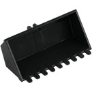 LEGO Black Excavator Bucket 4 x 8 with Click Hinge 2-Finger (47508)