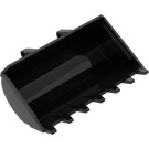 LEGO Black Excavator Bucket 8 x 10 (2951)