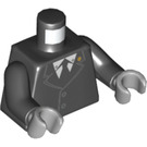 LEGO Black Executron Minifig Torso (973 / 76382)