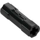 LEGO Black Extension with Axle Holes (26287 / 42195)