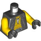 LEGO Schwarz Eyezor Minifig Torso (973 / 76382)