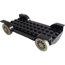 LEGO Noir Fabuland Auto Châssis 12 x 6 New (no Hitch) (4362)