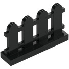 LEGO Black Fence 1 x 4 x 2 Picket (33303)