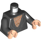 LEGO Zwart Fenrir Greyback Minifig Torso (973 / 76382)