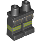 LEGO Schwarz Firefighter Minifigure Hüften und Beine (3815 / 62517)