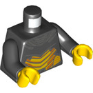 LEGO Black Firefly Minifig Torso (973 / 76382)